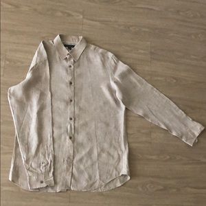 Men’s banana republic linen shirt!